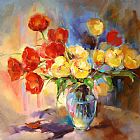 Anna Razumovskaya Canvas Paintings - Spring Morning